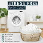 Hotel 2000TC 4 Pieces Ultra Soft Flat Fitted Sheet Set