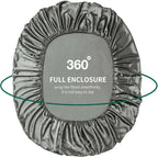 2200TC Art Silk Satin Fitted/Bottom Sheet Bed