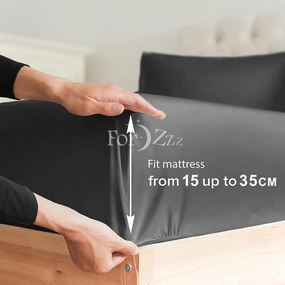 Nature Pure 100% Cotton Fitted Sheet