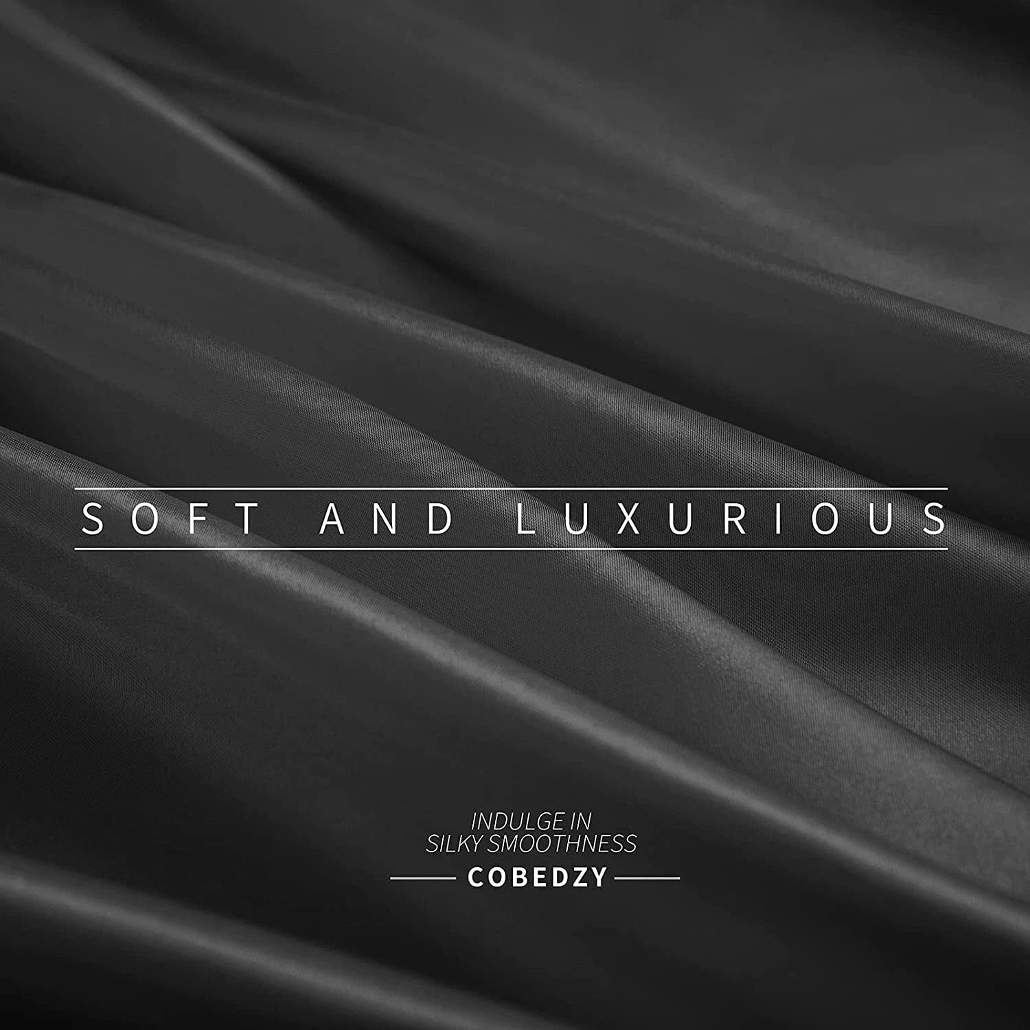 Hotel Silk Satin Quilt/Duvet Cover & Pillowcase Set