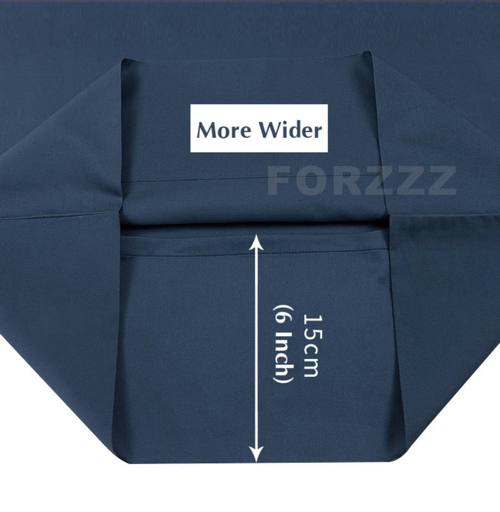 3PCS 2000TC Flat Sheet Set  (No fitted sheet)