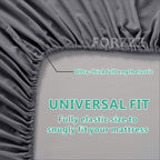 2200TC Extra Deep Pocket Ultra Soft Fitted Bottom Sheet