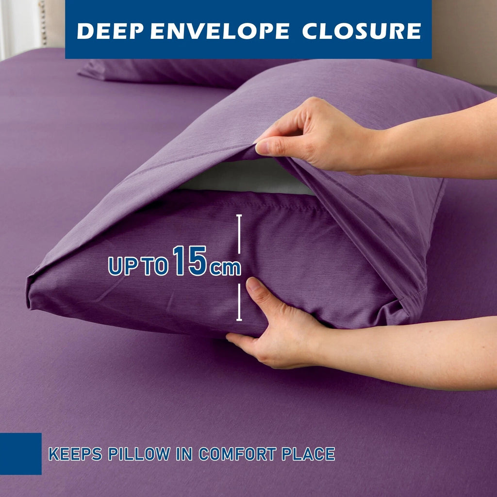 2200TC Cooling Bamboo 4 Pieces Blend Sheet Set