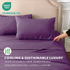 2200TC Cooling Bamboo 4 Pieces Blend Sheet Set