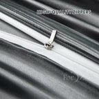 Hotel Silk Satin Quilt/Duvet Cover & Pillowcase Set