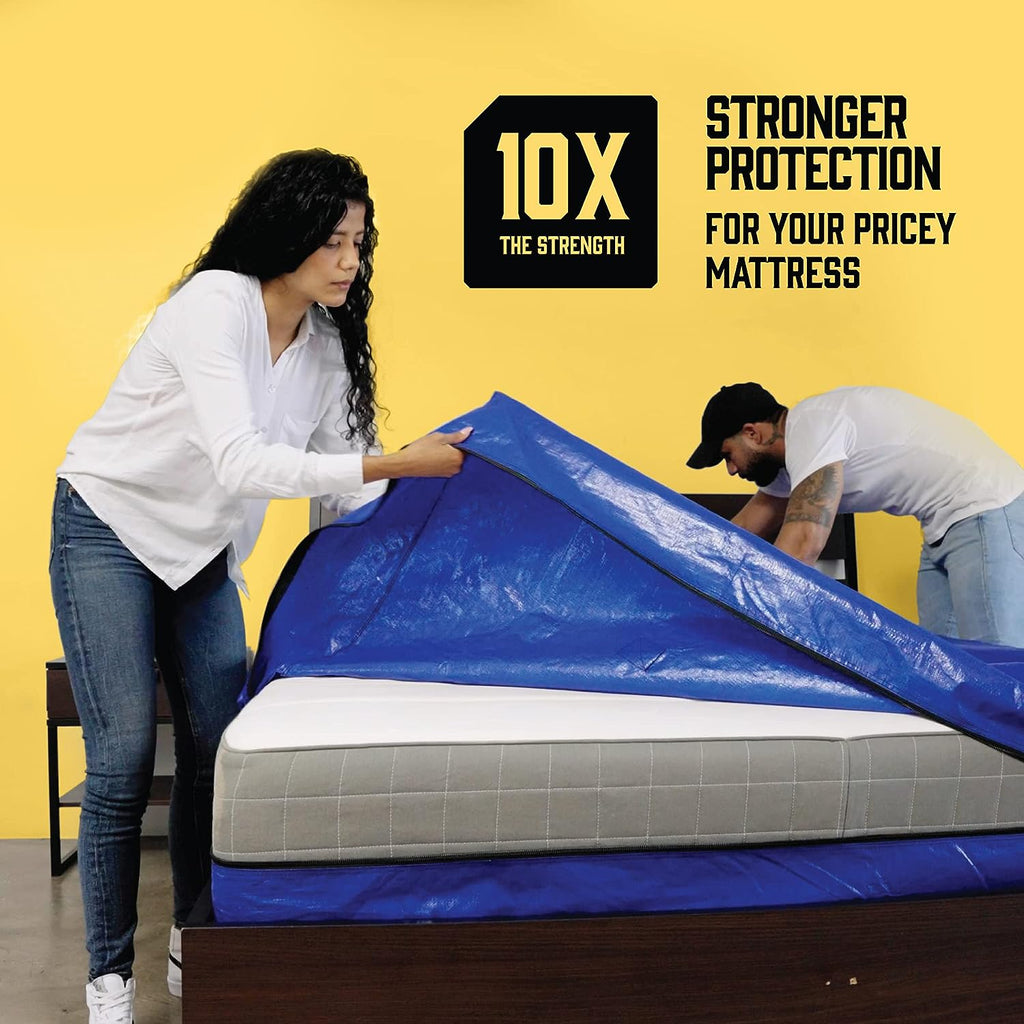 Heavy Duty Mattress Protector Storage Bag Easy Moving Dust Cover Packaging