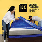 Heavy Duty Mattress Protector Storage Bag Easy Moving Dust Cover Packaging