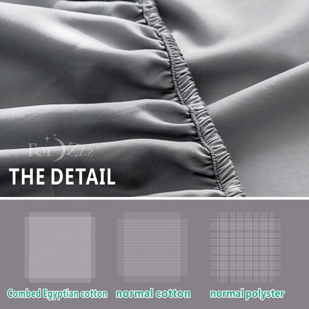 Nature Pure 100% Cotton Fitted Sheet