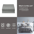 2000TC Ultra Soft Quilt/Doona Cover Set King