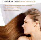 Twin Pack Satin Art Silk Pillowcases - Standard Size 48cm x 74cm | Hair & Skin Care