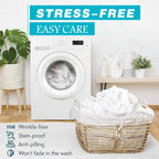 2200TC Extra Deep Fitted Sheet Set Pillowcases