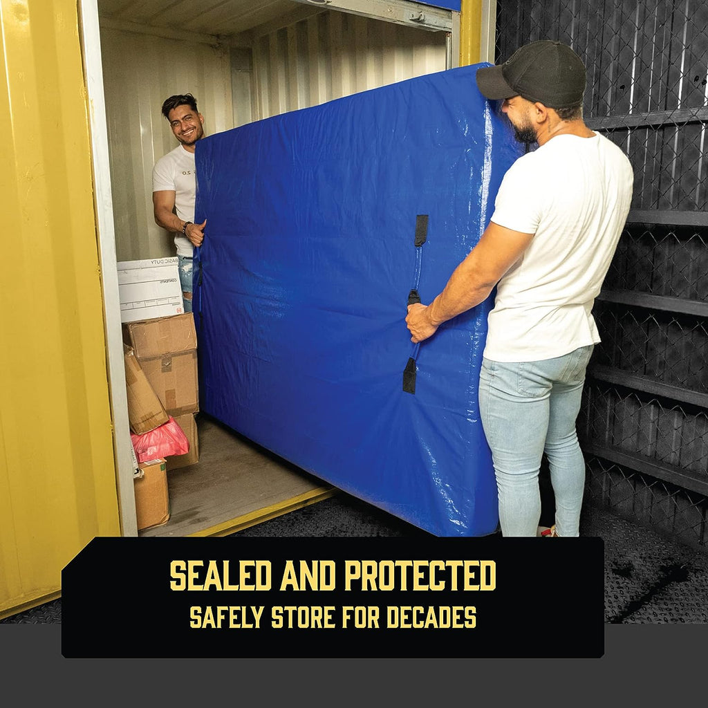 Heavy Duty Mattress Protector Storage Bag Easy Moving Dust Cover Packaging