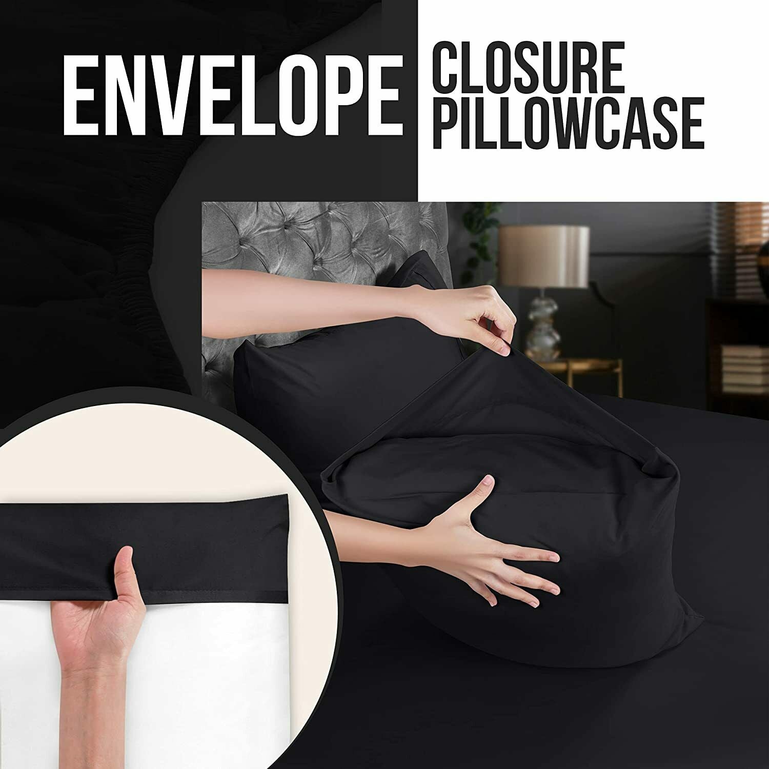 Hotel 2000TC 4 Pieces Ultra Soft Flat Fitted Sheet Set