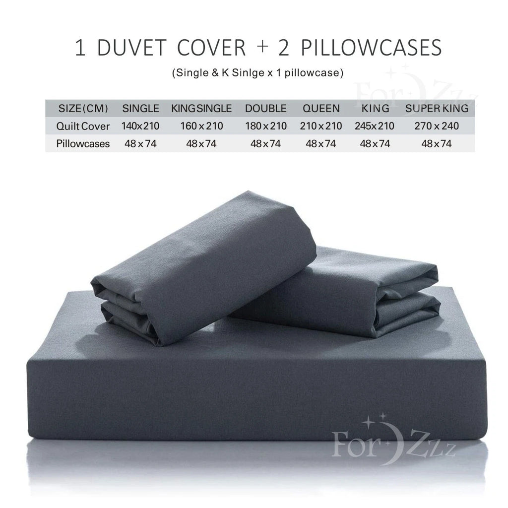 2000TC Ultra Soft Quilt/Doona Cover Set King