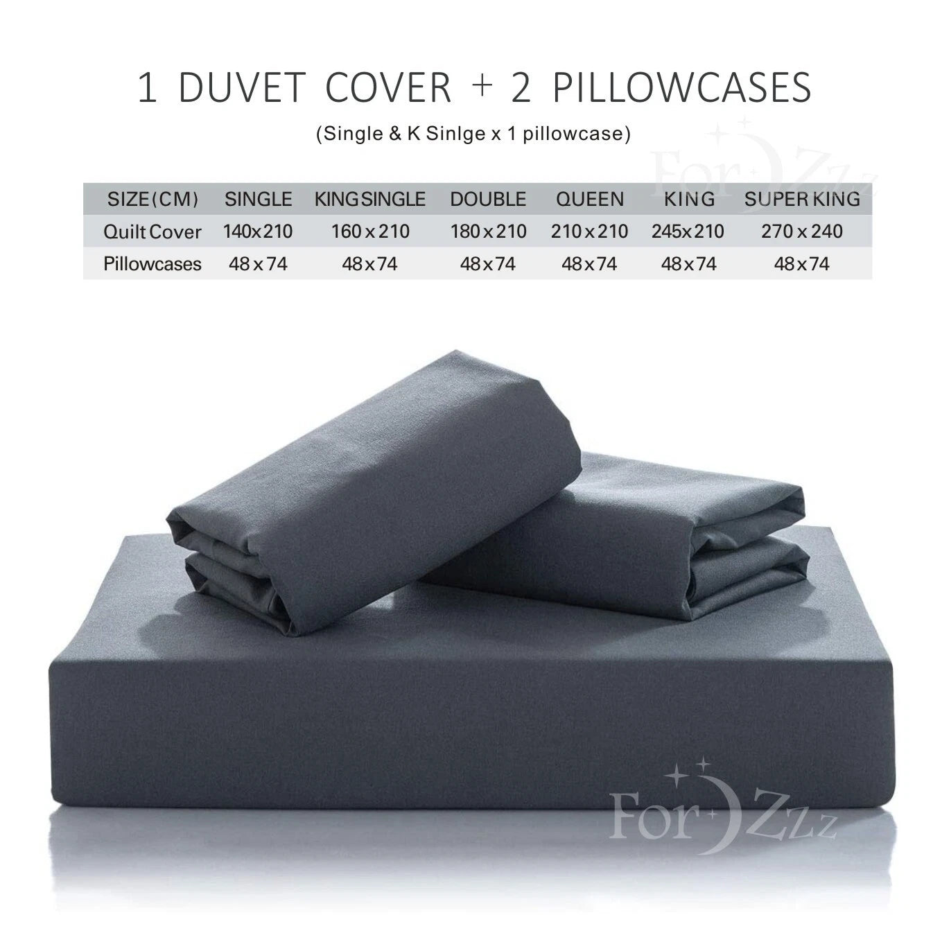 2000TC Ultra Soft Quilt/Doona Cover Set King