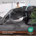 2200TC Cooling Bamboo 4 Pieces Blend Sheet Set