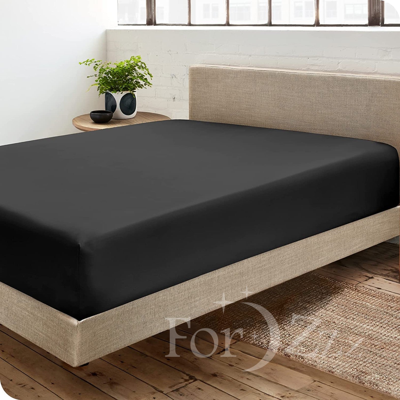 2200TC Extra Deep Pocket Ultra Soft Fitted Bottom Sheet