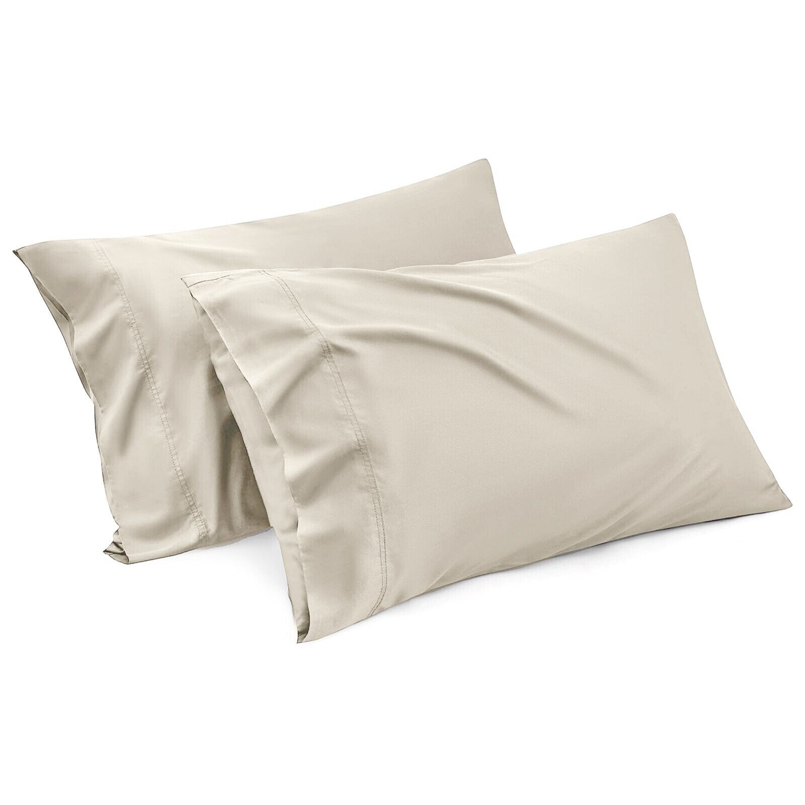 2200TC 2 Pieces Soft Standard Size Pillow cases Twin Pack Pillow Cushion Cover