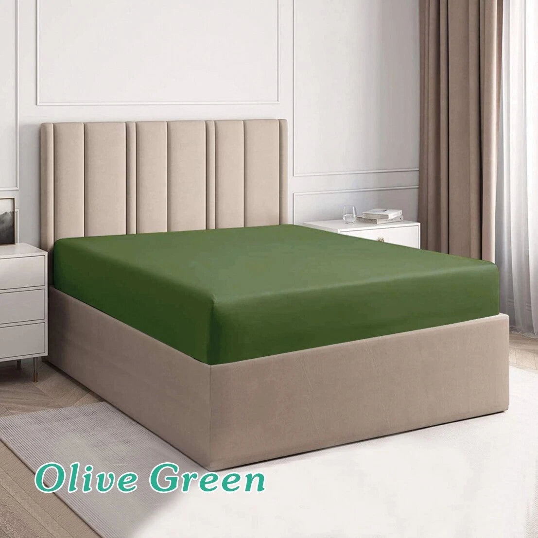 Nature Pure 100% Cotton Fitted Sheet