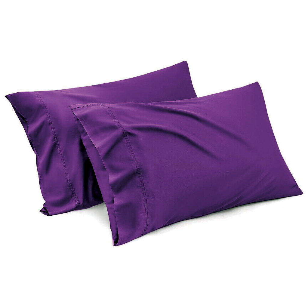 2200TC 2 Pieces Soft Standard Size Pillow cases Twin Pack Pillow Cushion Cover