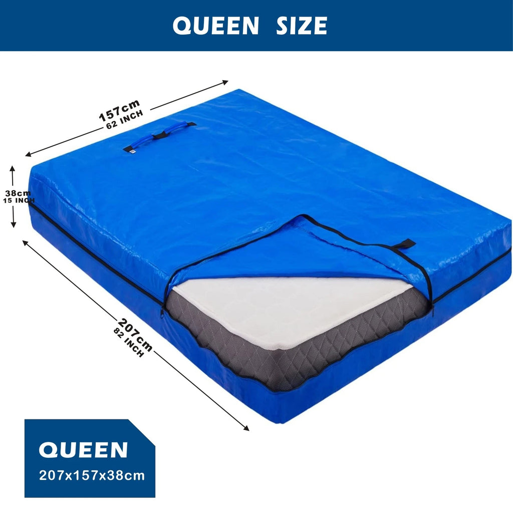 Heavy Duty Mattress Protector Storage Bag Easy Moving Dust Cover Packaging