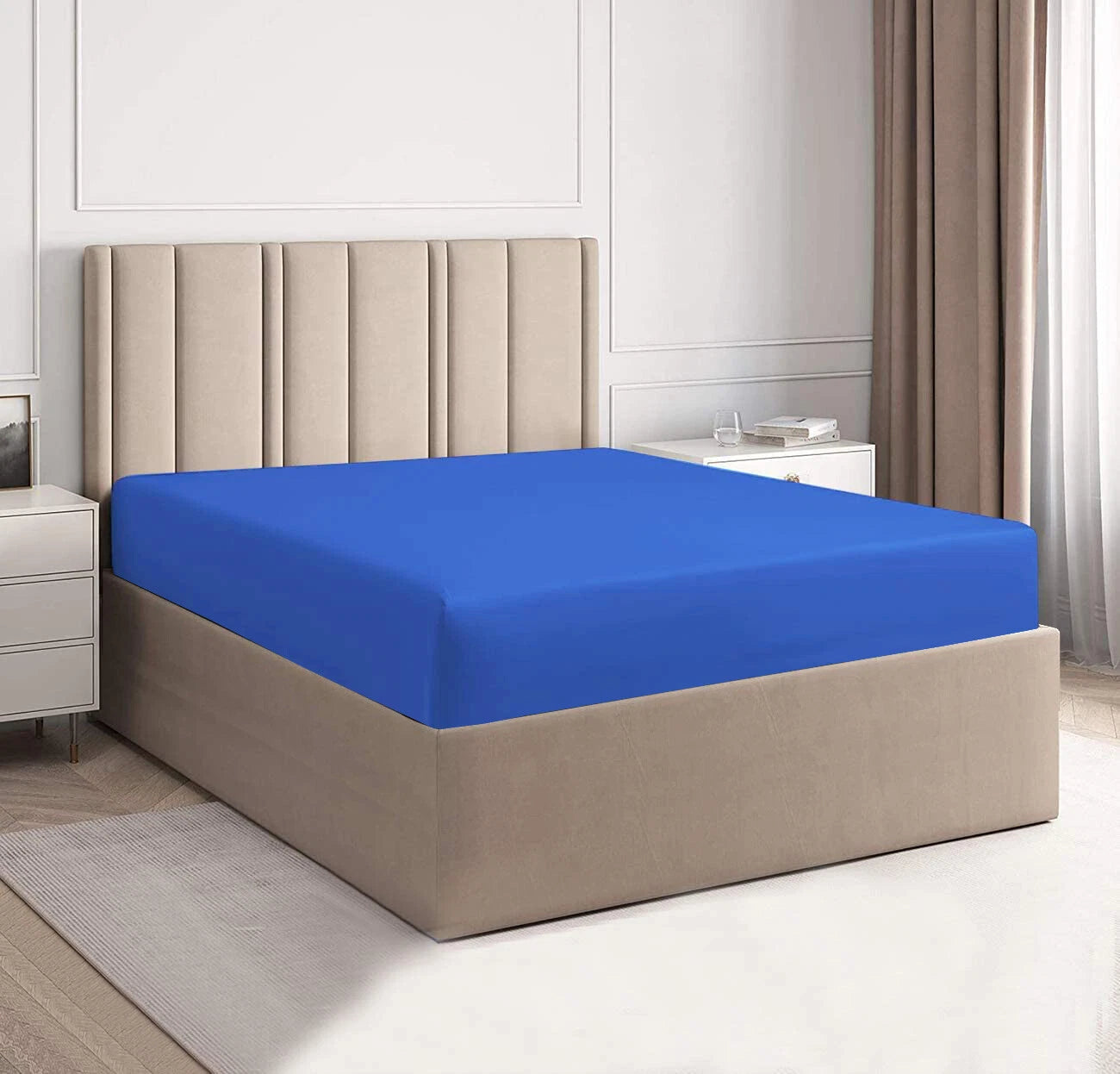 Nature Pure 100% Cotton Fitted Sheet