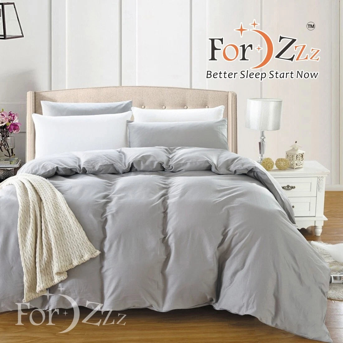 2000TC Ultra Soft Quilt/Doona Cover Set King