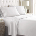 Hotel 2000TC 4 Pieces Ultra Soft Flat Fitted Sheet Set