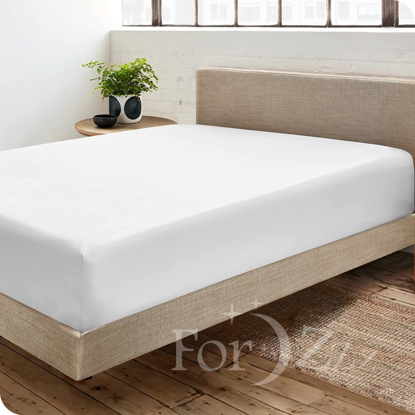 2200TC Extra Deep Pocket Ultra Soft Fitted Bottom Sheet