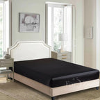 2200TC Art Silk Satin Fitted/Bottom Sheet Bed