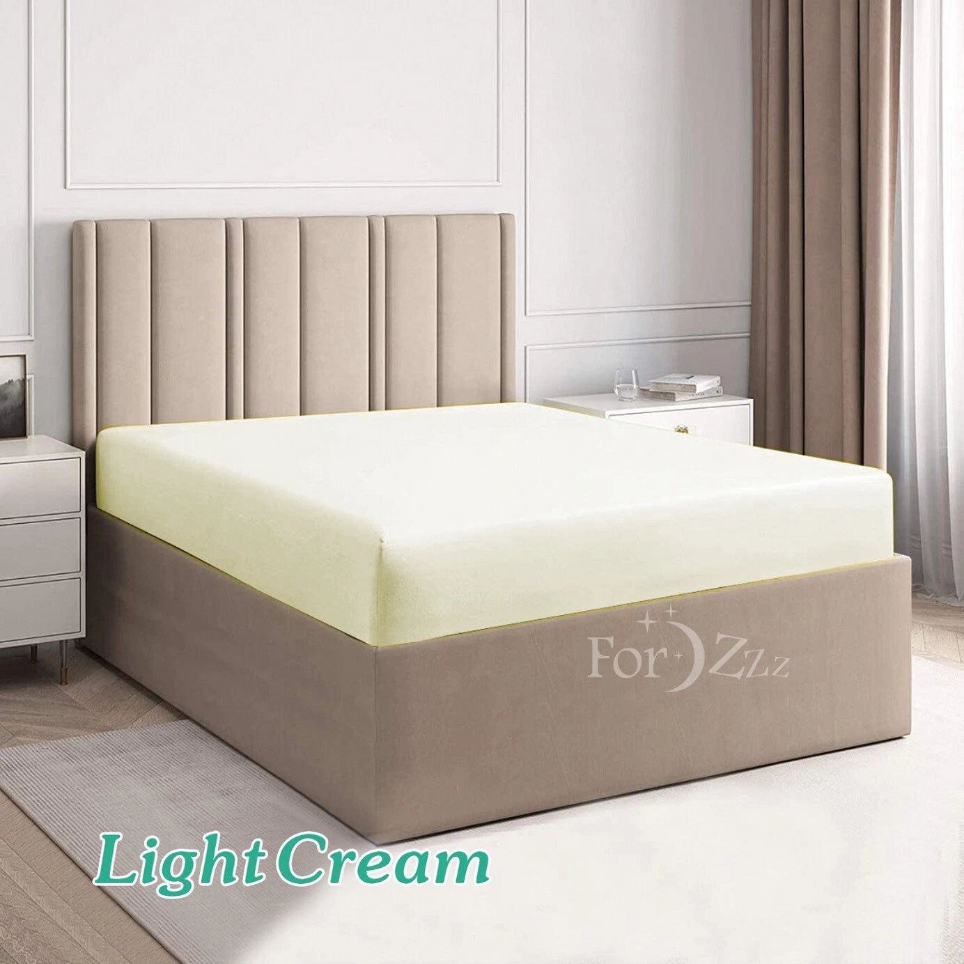 Nature Pure 100% Cotton Fitted Sheet