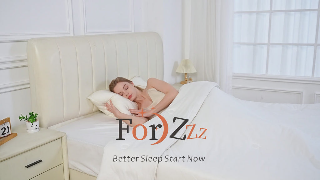 Cooling Memory Foam Cervical Pillow Ergonomic Neck Support Side/Stomach Sleeper