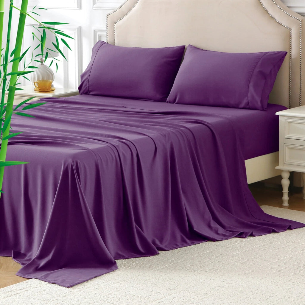 2200TC Cooling Bamboo 4 Pieces Blend Sheet Set
