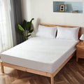 Nature Bamboo 100% Waterproof King Mattress Protector    White